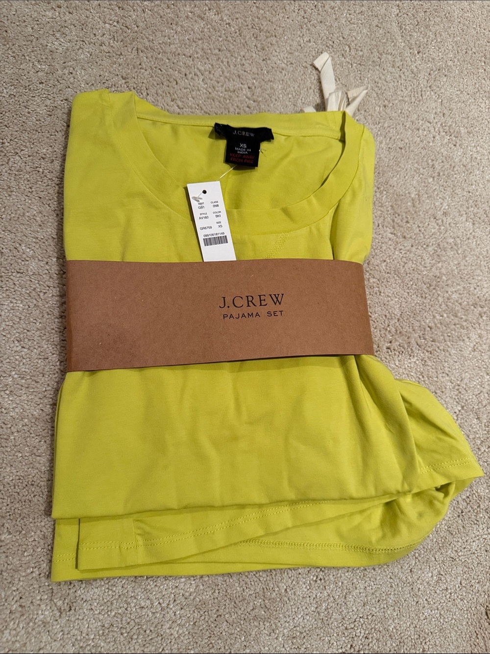 J. Crew pajama/lounge set NWT